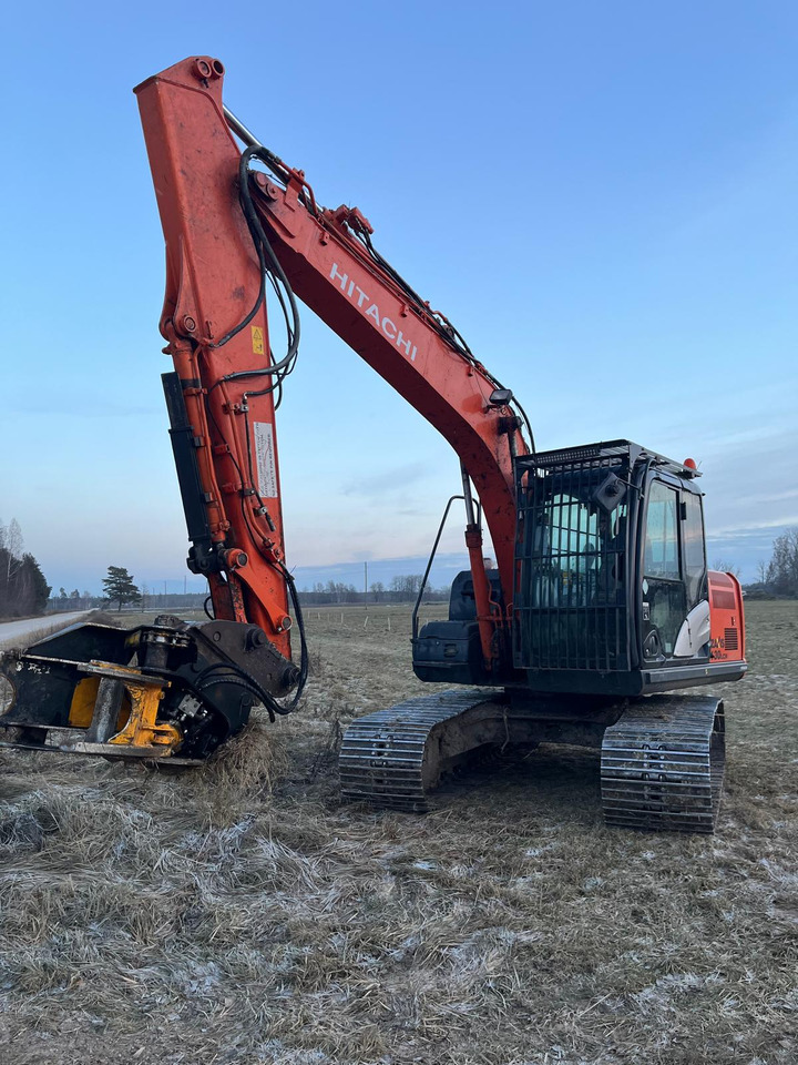 Hitachi ZX130, with TMK300 - Pelle sur chenille: photos 1 Hitachi ZX130, with TMK300 - Pelle sur chenille: photos 1