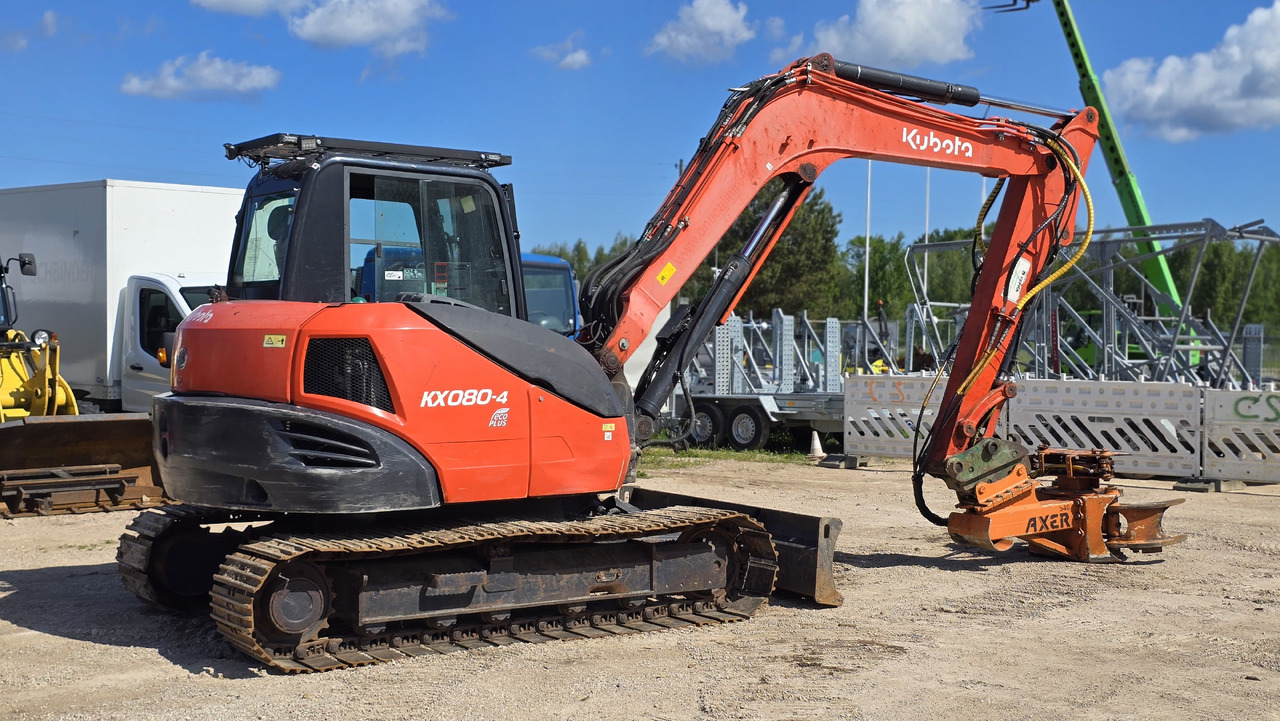 Kubota KX080-4, AXER 540 - Tracteur forestier: photos 4 Kubota KX080-4, AXER 540 - Tracteur forestier: photos 4