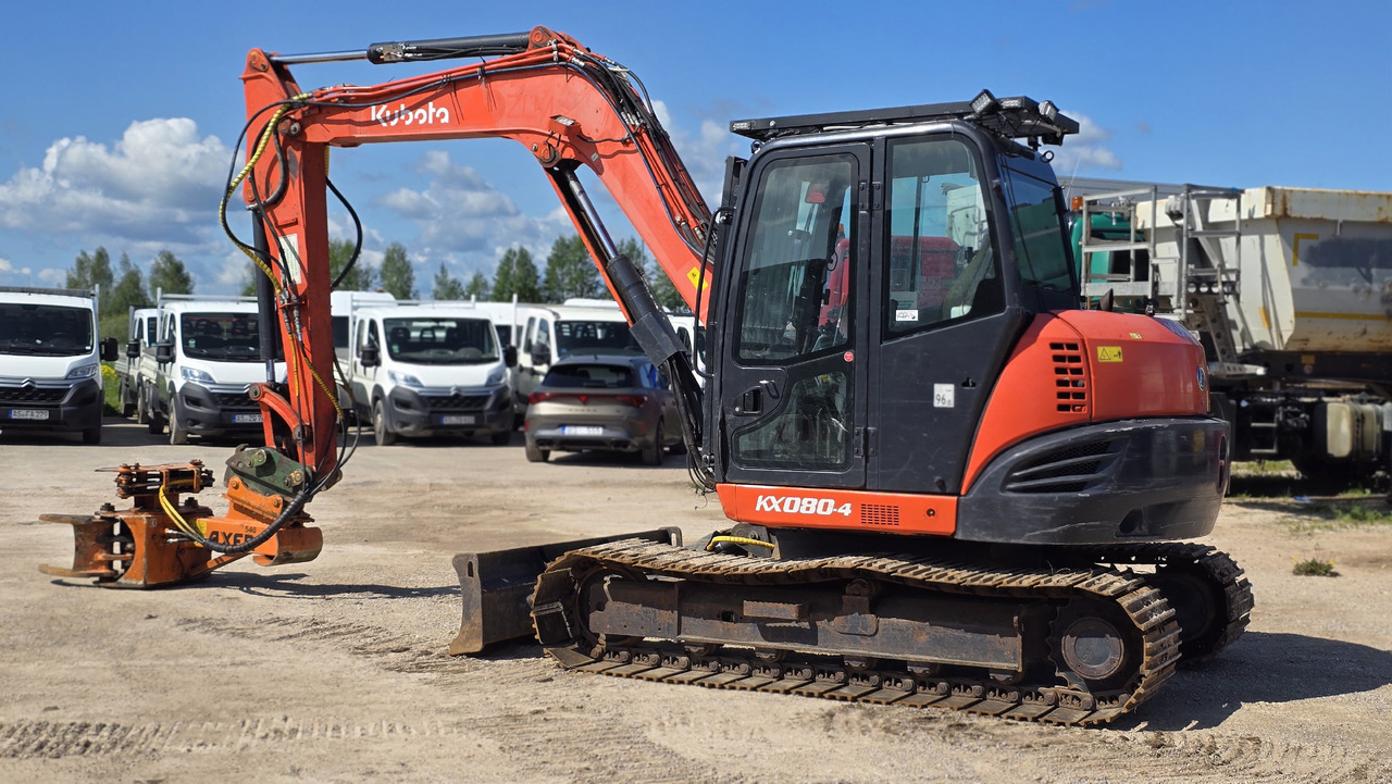 Kubota KX080-4, AXER 540 - Tracteur forestier: photos 2 Kubota KX080-4, AXER 540 - Tracteur forestier: photos 2