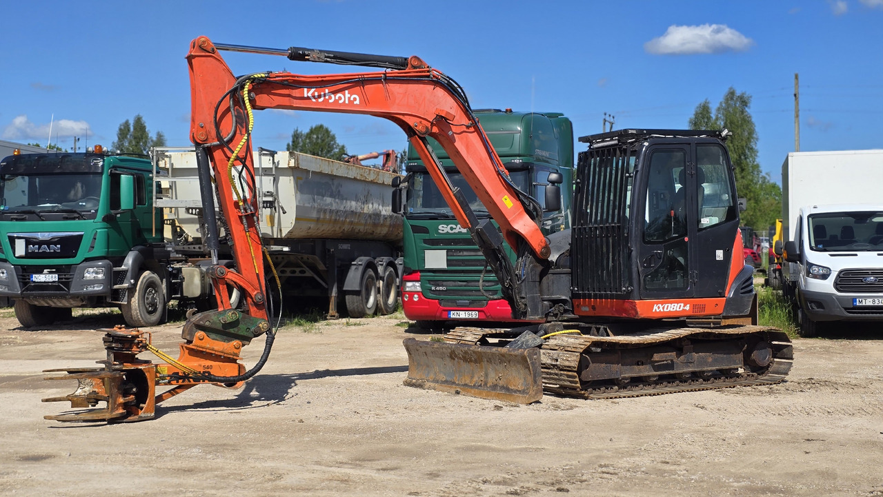 Kubota KX080-4, AXER 540 - Tracteur forestier: photos 5 Kubota KX080-4, AXER 540 - Tracteur forestier: photos 5