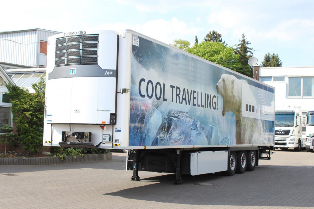 Chereau Thermo King A500 Doppelstock Blumen SAF Lift - Semi-remorque frigorifique: photos 1 Chereau Thermo King A500 Doppelstock Blumen SAF Lift - Semi-remorque frigorifique: photos 1