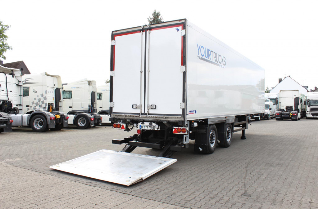 Semi-remorque frigorifique SCHMITZ Blumenbreite TW LBW Lenkachse Rent-Miete: photos 12