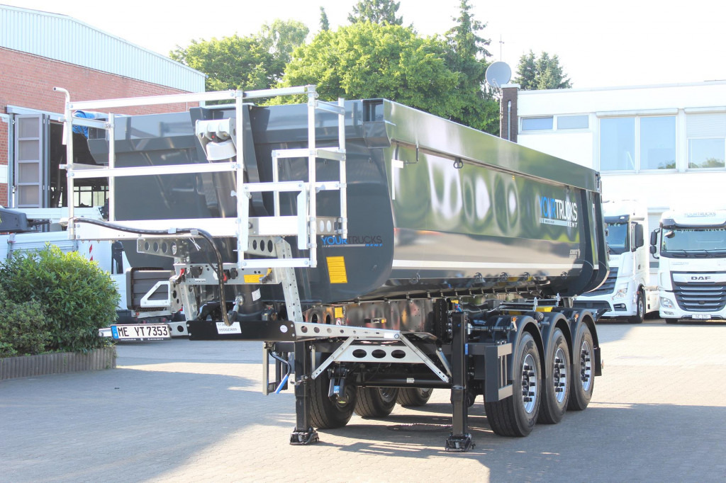 SCHMITZ Kipper Mulde 26.4m³ 6000kg Leergew. Miete-Rent - Semi-remorque benne: photos 1 SCHMITZ Kipper Mulde 26.4m³ 6000kg Leergew. Miete-Rent - Semi-remorque benne: photos 1