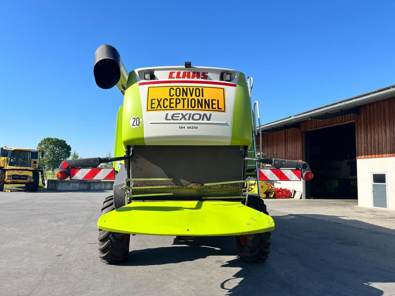 CLAAS Lexion 550, 3D, SW V750, Baujahr 2009 - Moissonneuse-batteuse: photos 5 CLAAS Lexion 550, 3D, SW V750, Baujahr 2009 - Moissonneuse-batteuse: photos 5