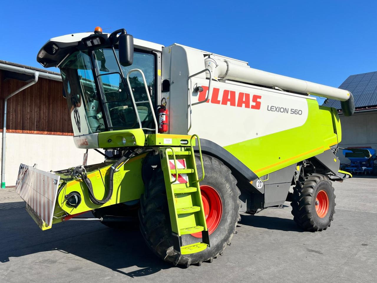 CLAAS Lexion 550, 3D, SW V750, Baujahr 2009 - Moissonneuse-batteuse: photos 2 CLAAS Lexion 550, 3D, SW V750, Baujahr 2009 - Moissonneuse-batteuse: photos 2