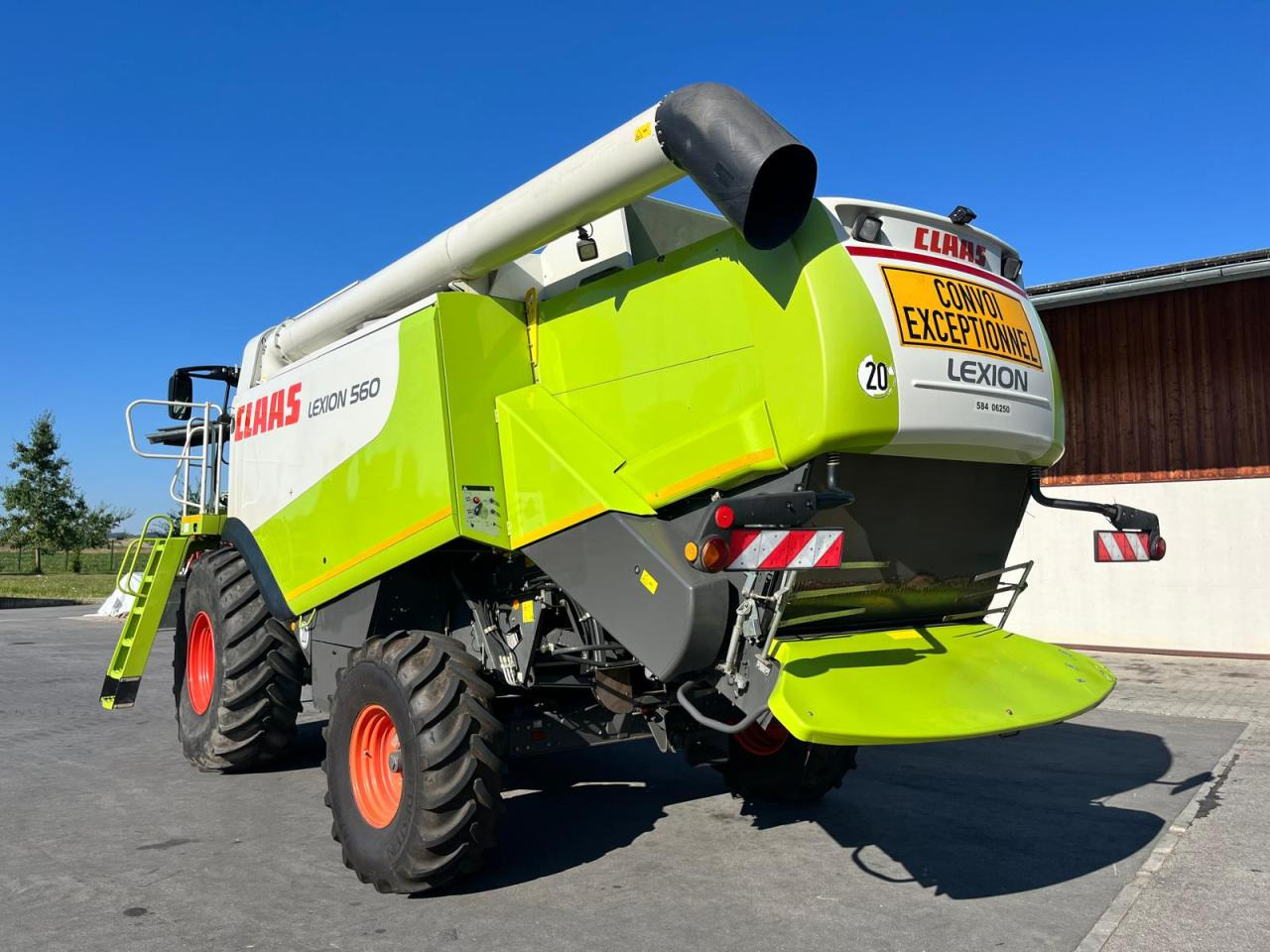 CLAAS Lexion 550, 3D, SW V750, Baujahr 2009 - Moissonneuse-batteuse: photos 4 CLAAS Lexion 550, 3D, SW V750, Baujahr 2009 - Moissonneuse-batteuse: photos 4