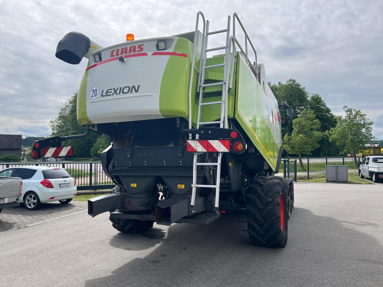 CLAAS Lexion 580 Terra Trac - Moissonneuse-batteuse: photos 4 CLAAS Lexion 580 Terra Trac - Moissonneuse-batteuse: photos 4
