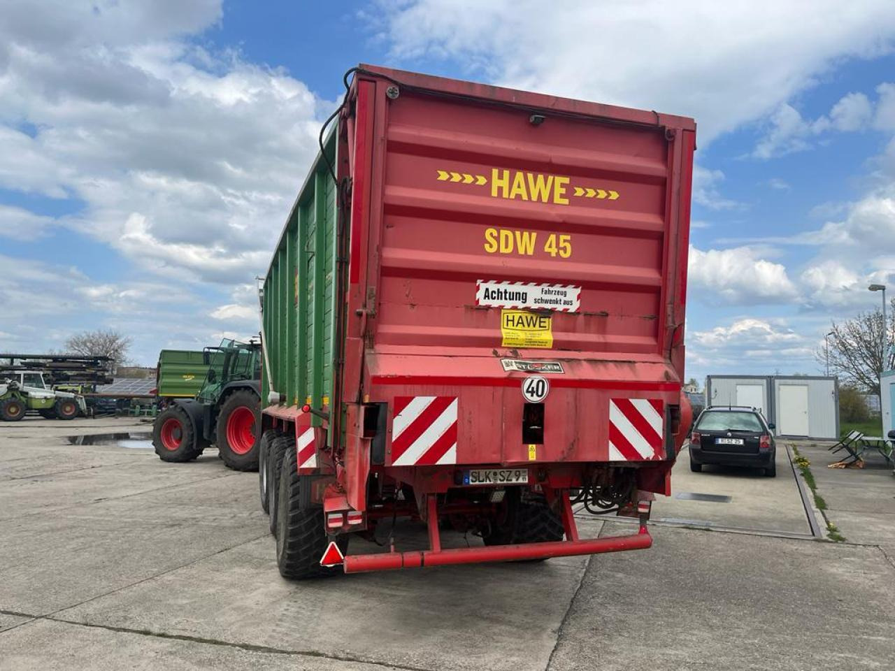 HAWE Tridem SDW 45T, Silagewagen - Benne agricole: photos 5 HAWE Tridem SDW 45T, Silagewagen - Benne agricole: photos 5