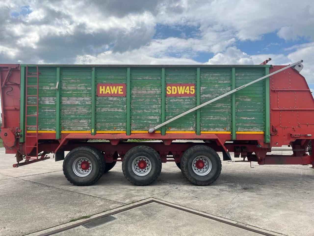 HAWE Tridem SDW 45T, Silagewagen - Benne agricole: photos 2 HAWE Tridem SDW 45T, Silagewagen - Benne agricole: photos 2