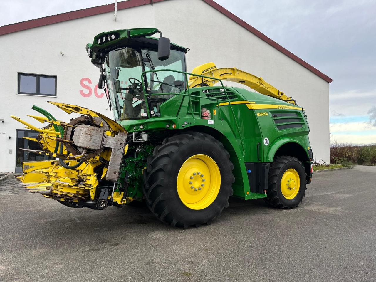 John Deere 8300i JD mit 910Bh, Havestlap, Pickup, Kemper - Ensileuse: photos 2 John Deere 8300i JD mit 910Bh, Havestlap, Pickup, Kemper - Ensileuse: photos 2