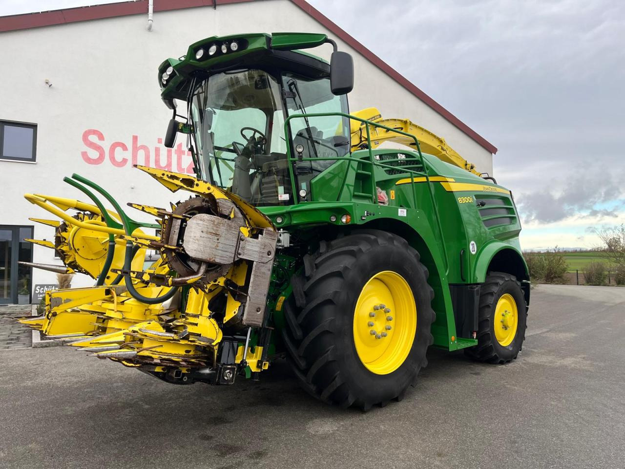 John Deere 8300i JD mit 910Bh, Havestlap, Pickup, Kemper - Ensileuse: photos 1 John Deere 8300i JD mit 910Bh, Havestlap, Pickup, Kemper - Ensileuse: photos 1