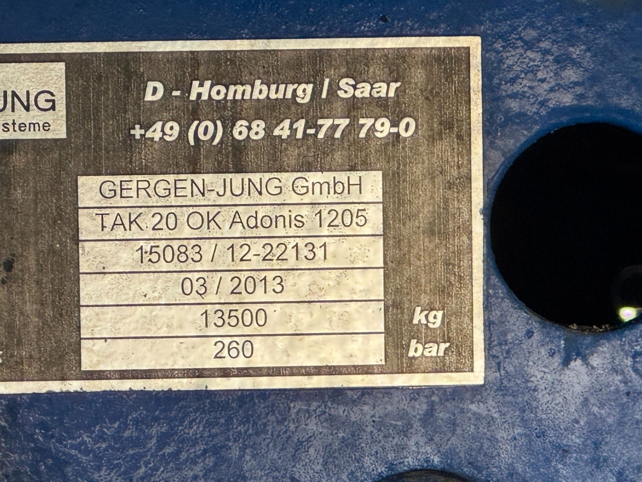 DAF XF 105.460 - Gergen Adonis TAK 20 ok 1205 - Camion benne: photos 4 DAF XF 105.460 - Gergen Adonis TAK 20 ok 1205 - Camion benne: photos 4