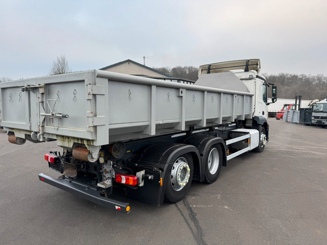 Mercedes-Benz Actros 2543 6x2 Meiler RK 20.65 Kranhydraulik Mercedes-Benz Actros 2543 6x2 Meiller RK 20.65 Kranhydraulik - Camion ampliroll: photos 4 Mercedes-Benz Actros 2543 6x2 Meiler RK 20.65 Kranhydraulik Mercedes-Benz Actros 2543 6x2 Meiller RK 20.65 Kranhydraulik - Camion ampliroll: photos 4