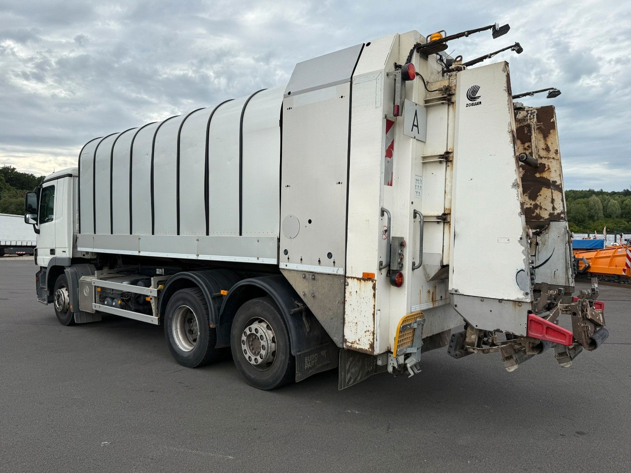 Benne à ordures ménagères Mercedes-Benz Actros MP3 2532 6x2 Faun Rotorpress 521: photos 7 Benne à ordures ménagères Mercedes-Benz Actros MP3 2532 6x2 Faun Rotorpress 521: photos 7