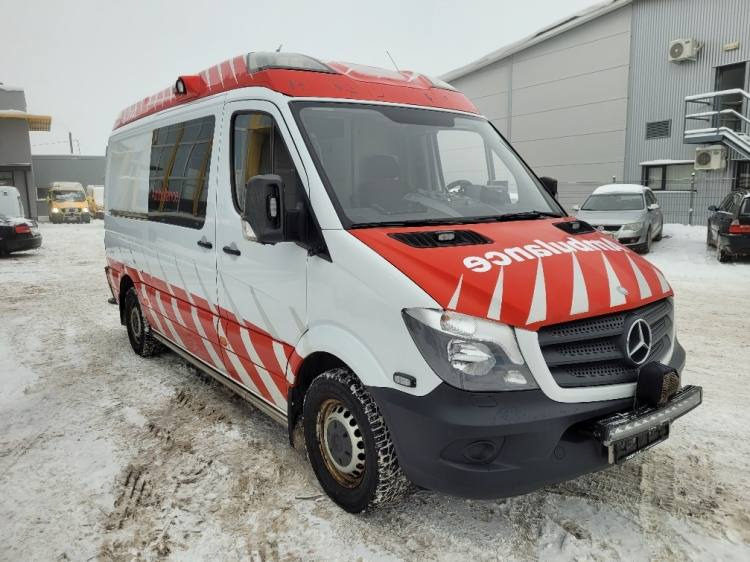 MERCEDES – BENZ SPRINTER 3.0D AMBULANCE (PROFILE) KLIMA 7.2015 EURO 6 - Ambulance: photos 1 MERCEDES – BENZ SPRINTER 3.0D AMBULANCE (PROFILE) KLIMA 7.2015 EURO 6 - Ambulance: photos 1