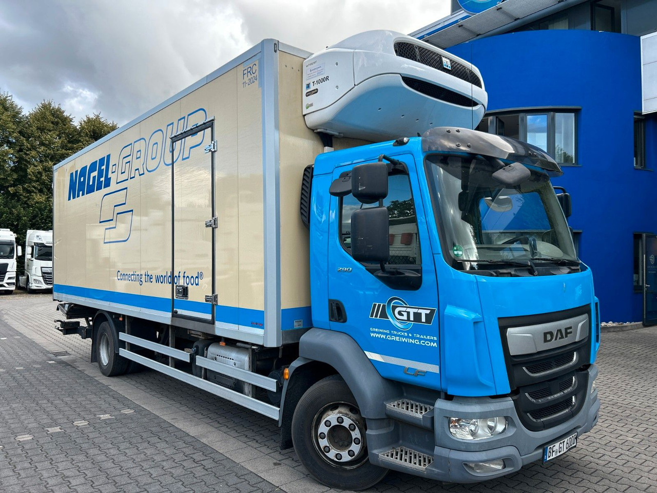 DAF LF 290 FA 16 to. Multitemp., TK T-1000 R - Camion frigorifique: photos 1 DAF LF 290 FA 16 to. Multitemp., TK T-1000 R - Camion frigorifique: photos 1