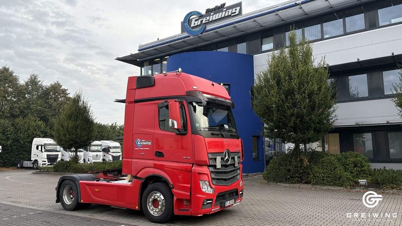 Mercedes-Benz Actros 1848 LS 4x2 Gigaspace, Hydraulik, ADR/GGV - Tracteur routier: photos 1 Mercedes-Benz Actros 1848 LS 4x2 Gigaspace, Hydraulik, ADR/GGV - Tracteur routier: photos 1