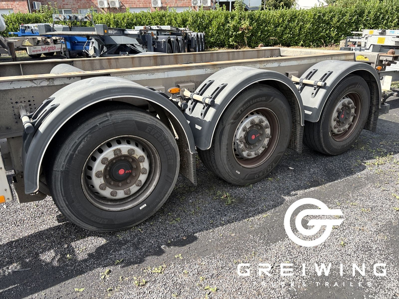 Web-Trailer LPRS 24 20/30/40/45 - Semi-remorque porte-conteneur/ Caisse mobile: photos 5 Web-Trailer LPRS 24 20/30/40/45 - Semi-remorque porte-conteneur/ Caisse mobile: photos 5