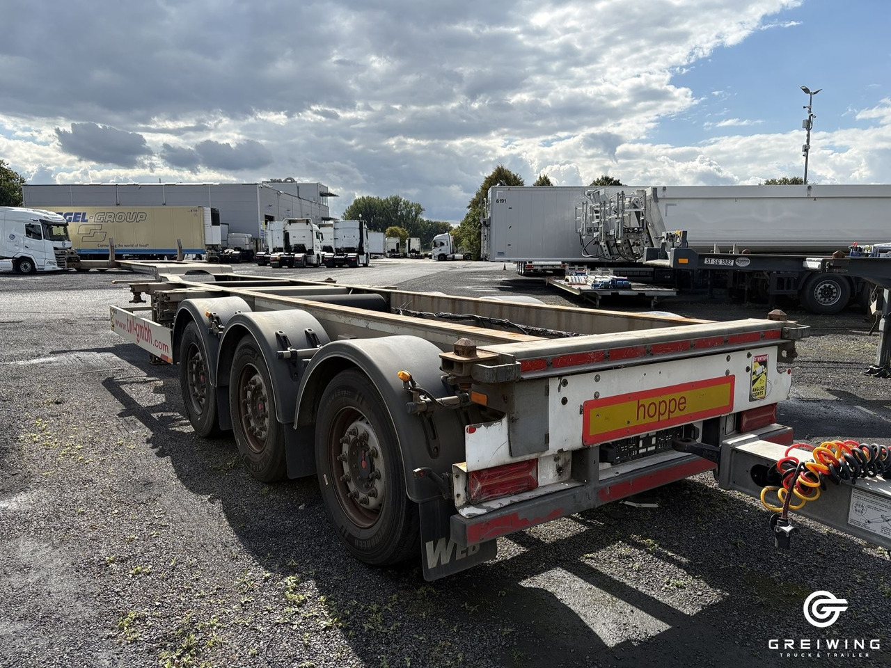 Semi-remorque porte-conteneur/ Caisse mobile Web-Trailer LPRS 24 20/30/40/45: photos 6