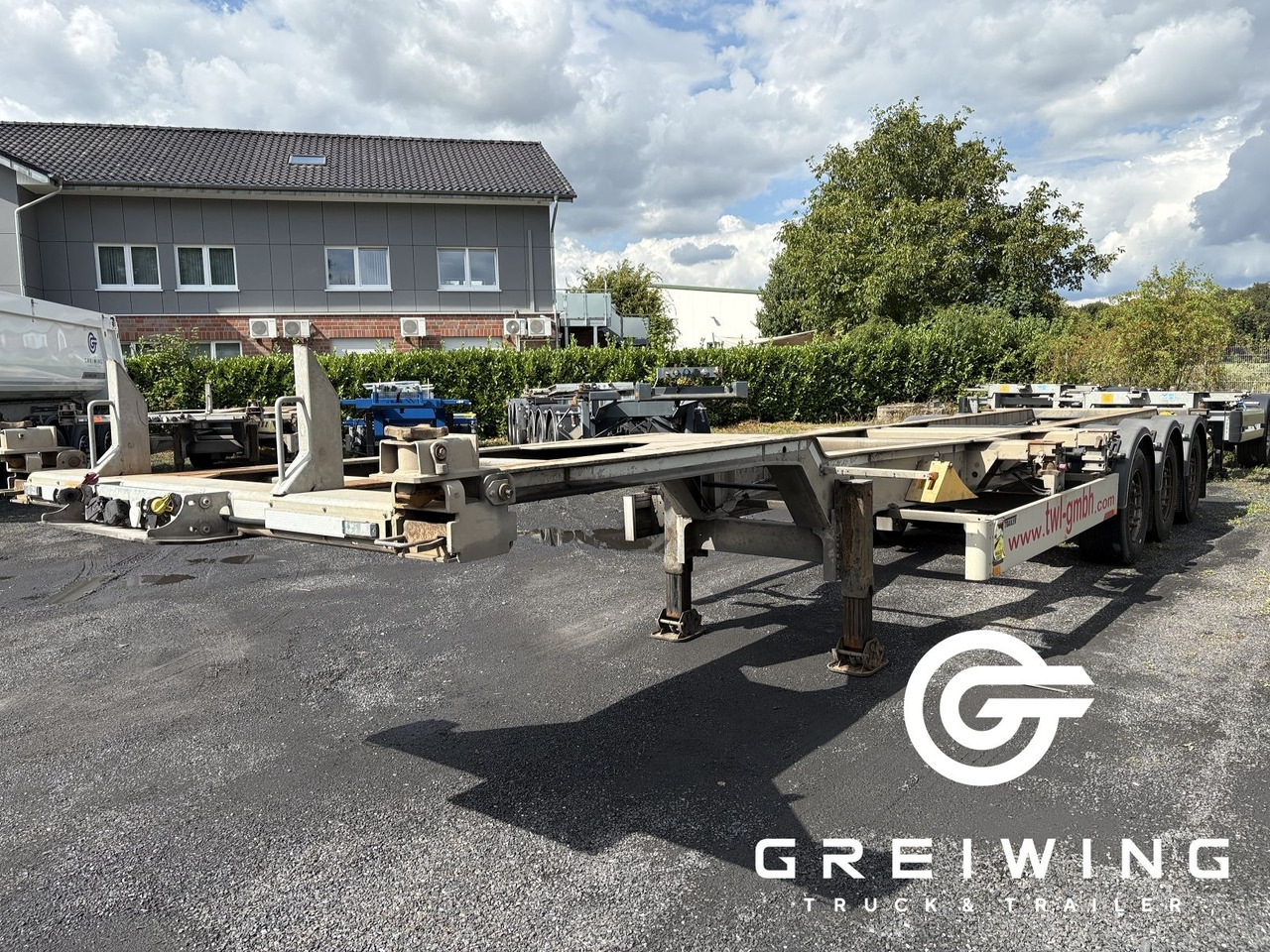 Web-Trailer LPRS 24 20/30/40/45 - Semi-remorque porte-conteneur/ Caisse mobile: photos 4 Web-Trailer LPRS 24 20/30/40/45 - Semi-remorque porte-conteneur/ Caisse mobile: photos 4