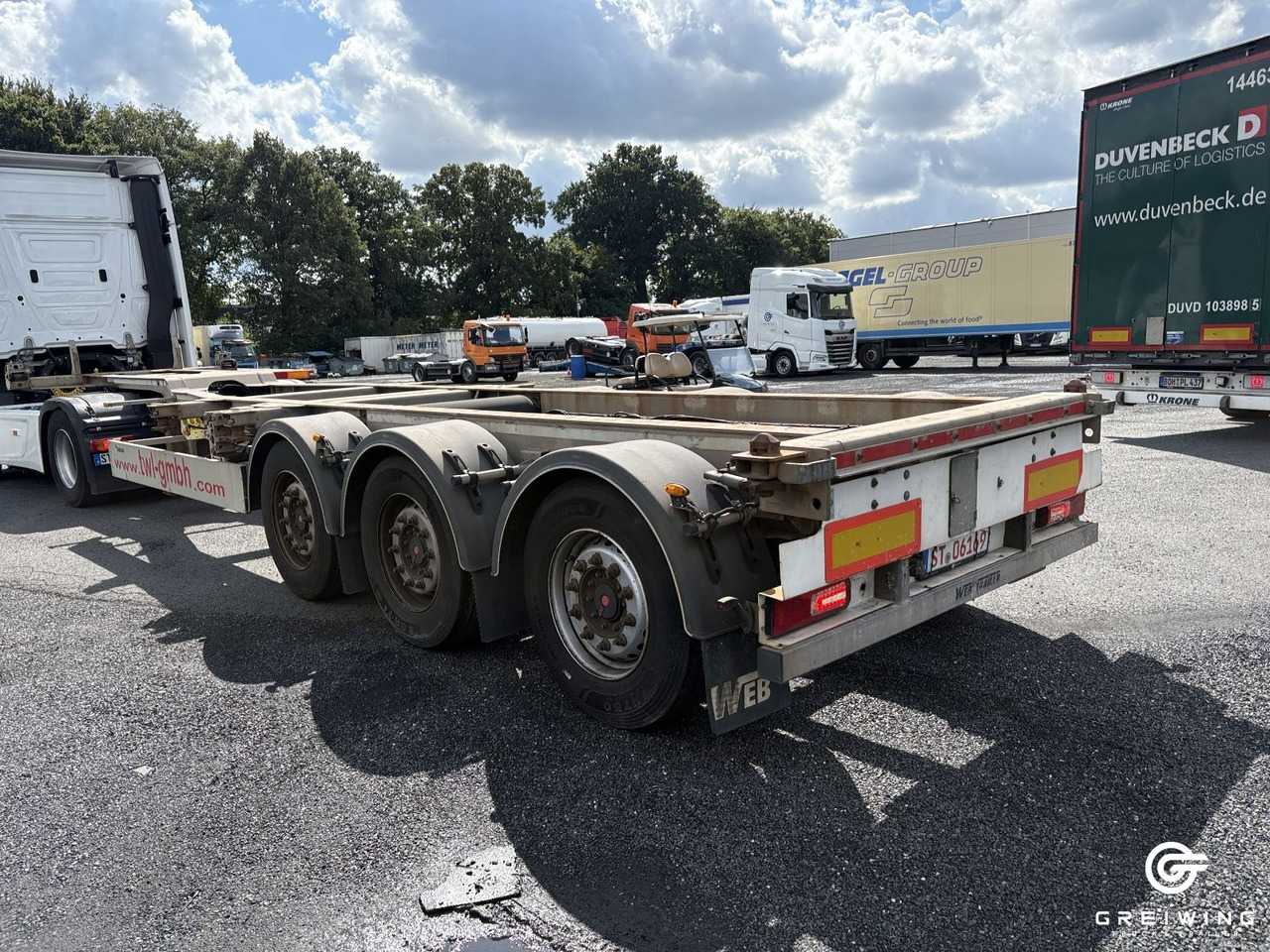 Web-Trailer LPRS 24 20/30/40/45 - Semi-remorque porte-conteneur/ Caisse mobile: photos 4 Web-Trailer LPRS 24 20/30/40/45 - Semi-remorque porte-conteneur/ Caisse mobile: photos 4