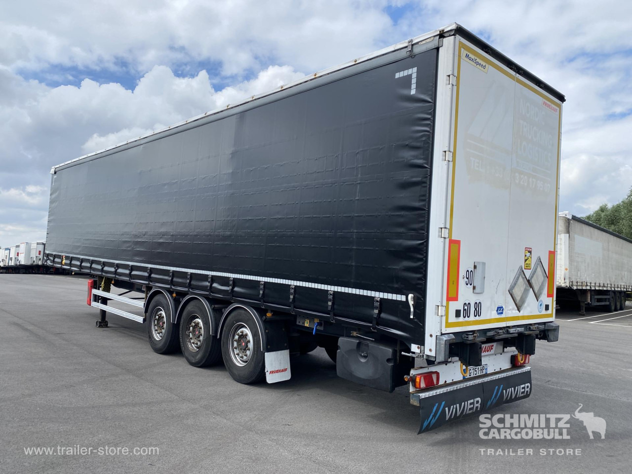FRUEHAUF Curtainsider Standard - Semi-remorque rideaux coulissants: photos 5 FRUEHAUF Curtainsider Standard - Semi-remorque rideaux coulissants: photos 5