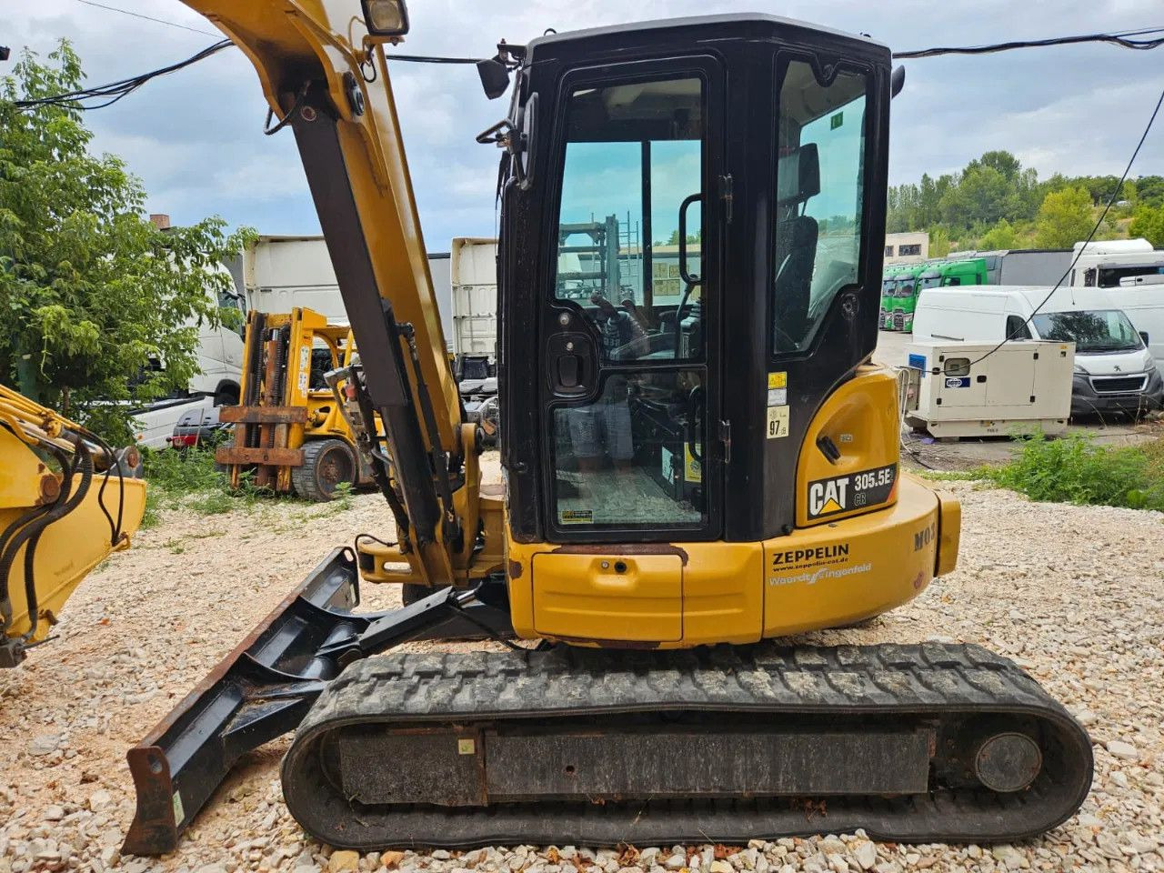 CAT 305 5E2 - Mini pelle: photos 4 CAT 305 5E2 - Mini pelle: photos 4