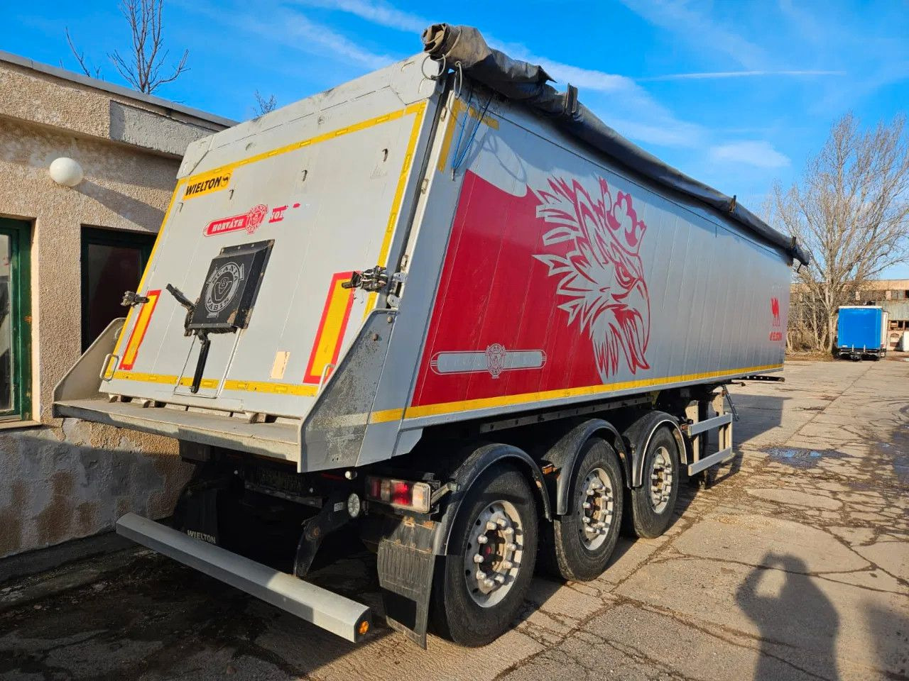 Wielton NW-3 38m3 Lifting Axle, Alloy w. - Semi-remorque benne: photos 4 Wielton NW-3 38m3 Lifting Axle, Alloy w. - Semi-remorque benne: photos 4