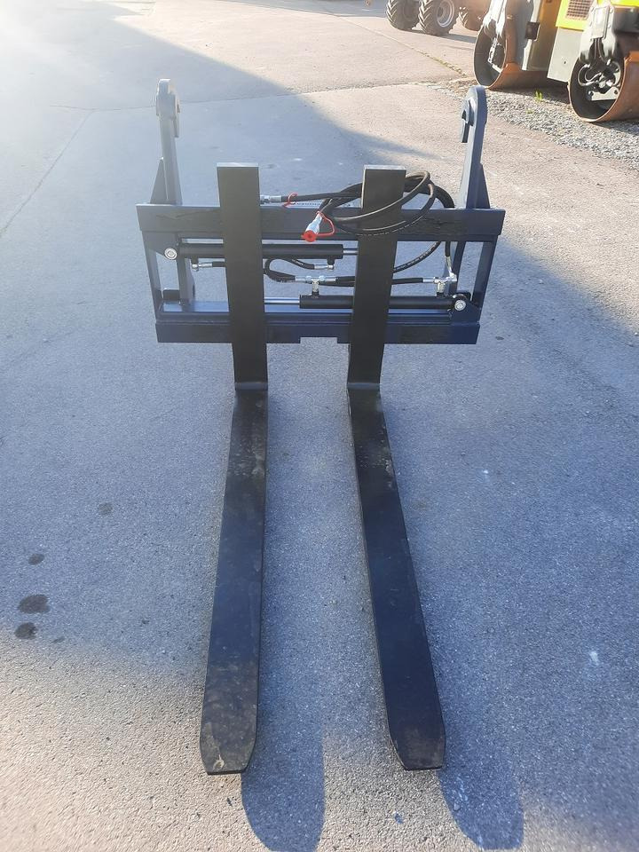 Palettengabel mit hydraulisch verstellb. Zinken Volvo L 50 - 90 - Fourches: photos 1 Palettengabel mit hydraulisch verstellb. Zinken Volvo L 50 - 90 - Fourches: photos 1