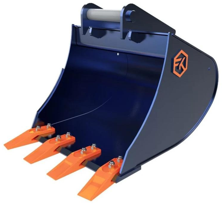 Neue Tieflöffel 1,9-2,6 to Grabenräumlöffel Minibagger Kubota Cat - Godet pour pelle: photos 1 Neue Tieflöffel 1,9-2,6 to Grabenräumlöffel Minibagger Kubota Cat - Godet pour pelle: photos 1