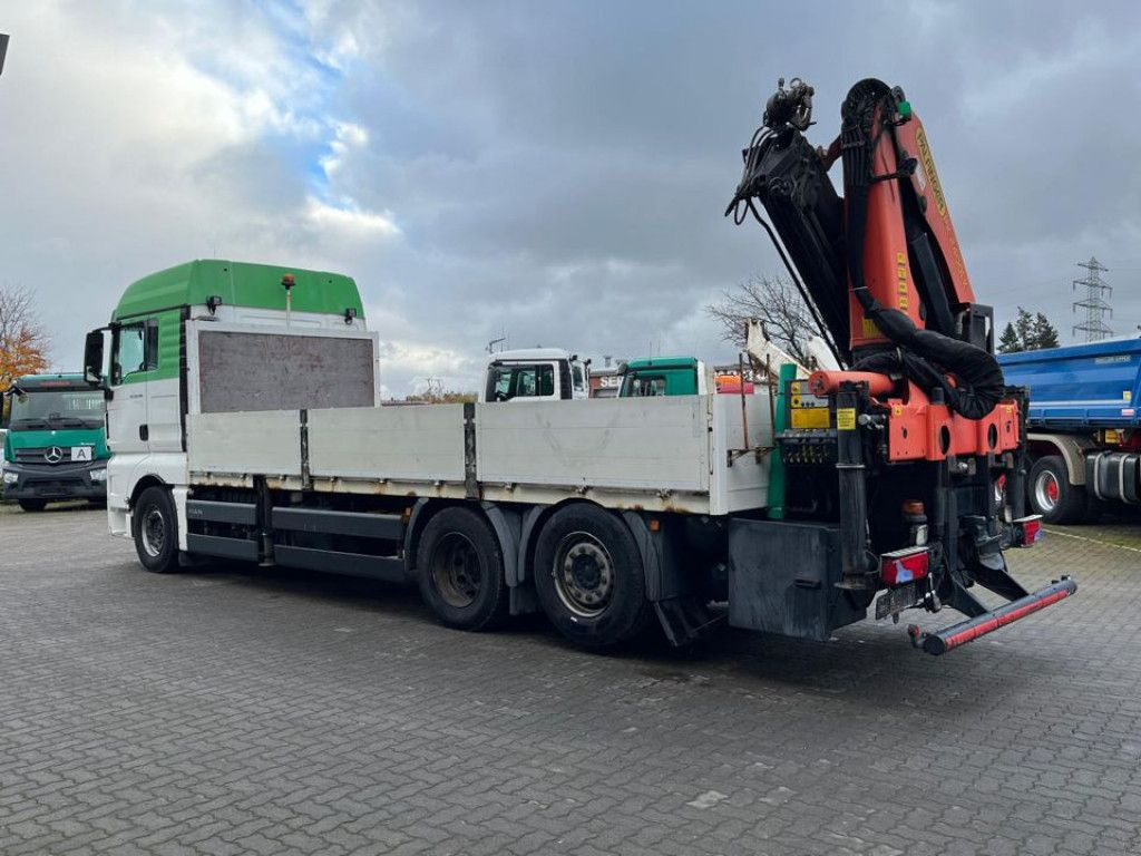 MAN TG-X 26.480 6x2 Pritsche Heckkran Palfinger 2400 - Camion, Camion grue: photos 3 MAN TG-X 26.480 6x2 Pritsche Heckkran Palfinger 2400 - Camion, Camion grue: photos 3
