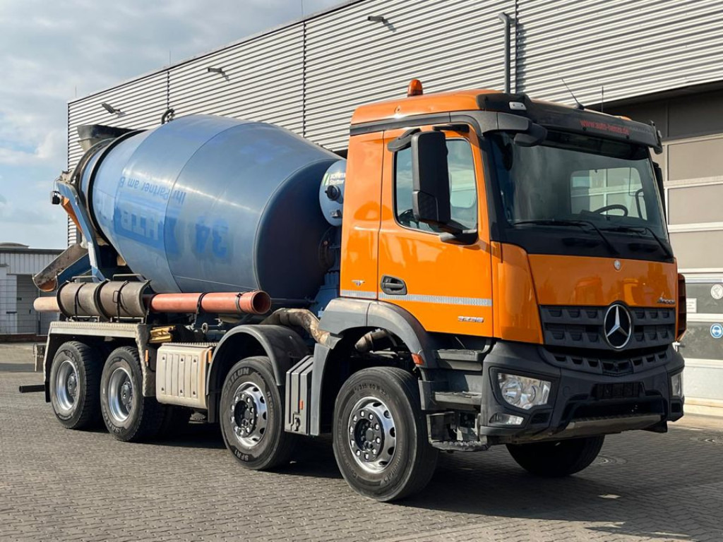 MERCEDES-BENZ Arocs 3236 8x4 Betonmischer Deutsch Top AP Achsen - Camion: photos 4 MERCEDES-BENZ Arocs 3236 8x4 Betonmischer Deutsch Top AP Achsen - Camion: photos 4