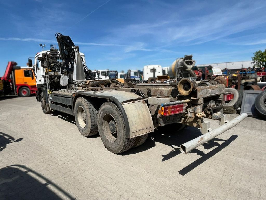 MAN F2000 27.342 6x4 Abrollkipper mit Kran - Camion ampliroll, Camion grue: photos 3 MAN F2000 27.342 6x4 Abrollkipper mit Kran - Camion ampliroll, Camion grue: photos 3