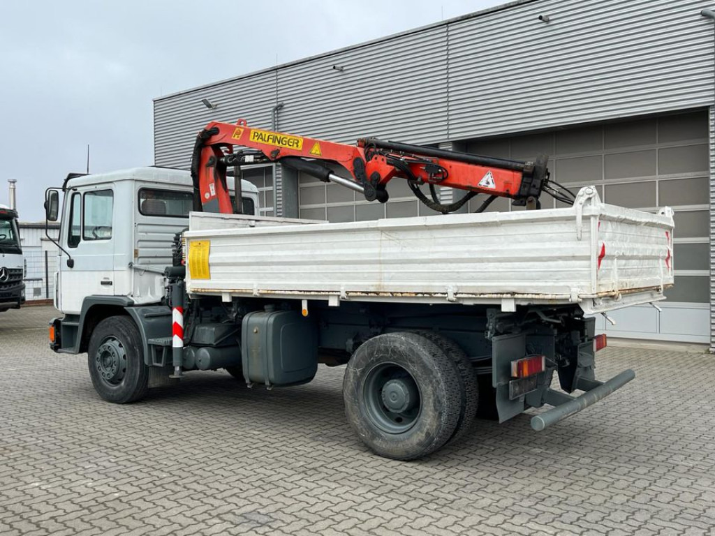 MAN F90 18.232 FK 2-Achs Kipper Kran Palf. PK 8000 - Camion benne, Camion grue: photos 3 MAN F90 18.232 FK 2-Achs Kipper Kran Palf. PK 8000 - Camion benne, Camion grue: photos 3