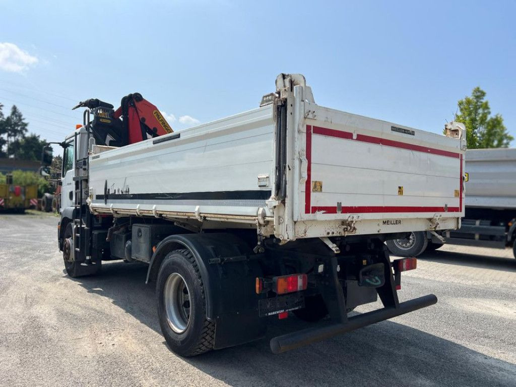MAN TG-M 18.340 4x2 2-Achs Kipper Kran Palf. PK 130 - Camion benne, Camion grue: photos 4 MAN TG-M 18.340 4x2 2-Achs Kipper Kran Palf. PK 130 - Camion benne, Camion grue: photos 4