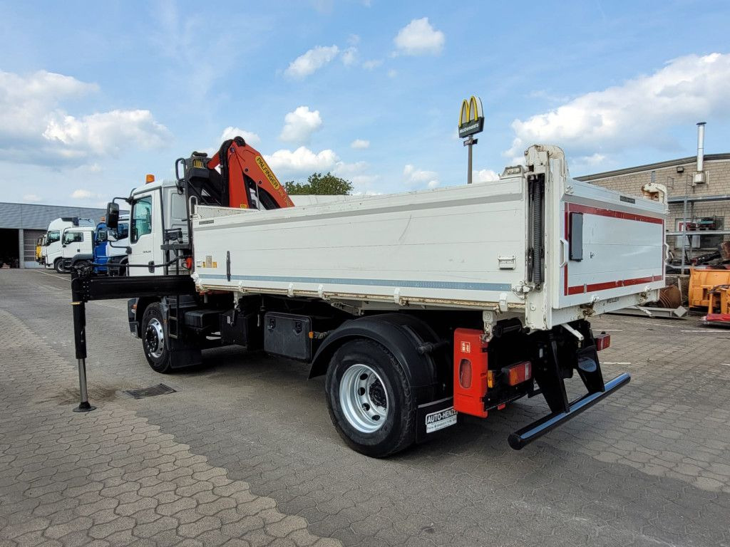 MAN TG-M 18.340 4x2 2-Achs Kipper Kran Palf. PK 130 - Camion benne, Camion grue: photos 3 MAN TG-M 18.340 4x2 2-Achs Kipper Kran Palf. PK 130 - Camion benne, Camion grue: photos 3
