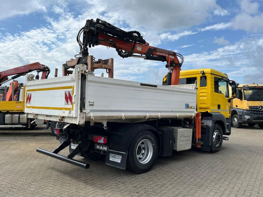 MAN TG-S 18.400 4x2 BL 2-Achs Kipper Kran Atlas 120+ - Camion benne, Camion grue: photos 4 MAN TG-S 18.400 4x2 BL 2-Achs Kipper Kran Atlas 120+ - Camion benne, Camion grue: photos 4