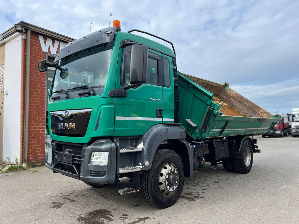 MAN TG-S 18.460 4x4H 2-Achs Allradkipper Meiller - Camion benne: photos 1 MAN TG-S 18.460 4x4H 2-Achs Allradkipper Meiller - Camion benne: photos 1