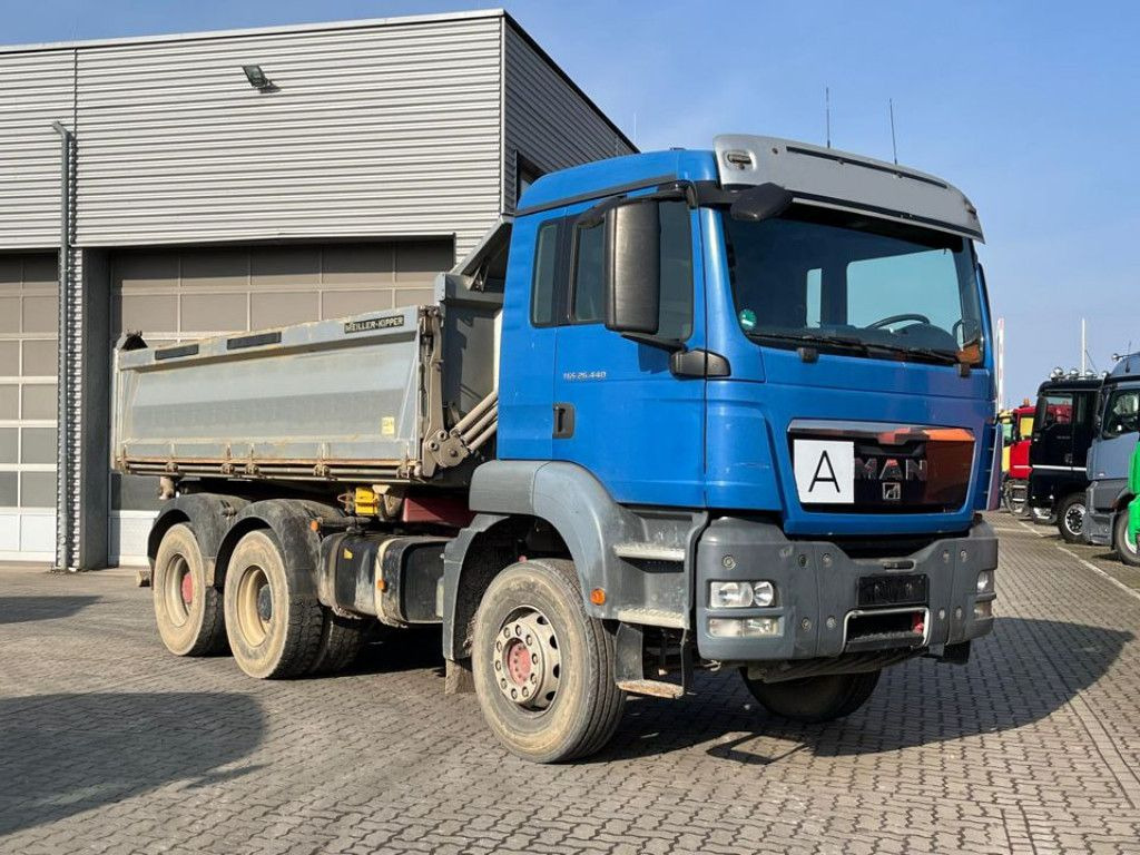MAN TG-S 26.440 6x4 BB 3-Achs Kipper MeillerSchalter - Camion benne: photos 2 MAN TG-S 26.440 6x4 BB 3-Achs Kipper MeillerSchalter - Camion benne: photos 2