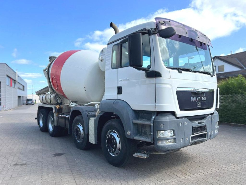 MAN TG-S 35.400 8x4 BB Betonmischer 35To Chsassis, A - Camion malaxeur: photos 2 MAN TG-S 35.400 8x4 BB Betonmischer 35To Chsassis, A - Camion malaxeur: photos 2