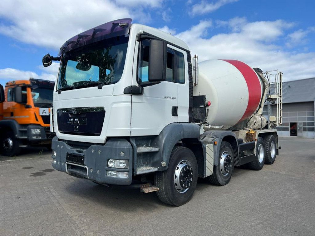 MAN TG-S 35.400 8x4 BB Betonmischer 35To Chsassis, A - Camion malaxeur: photos 1 MAN TG-S 35.400 8x4 BB Betonmischer 35To Chsassis, A - Camion malaxeur: photos 1