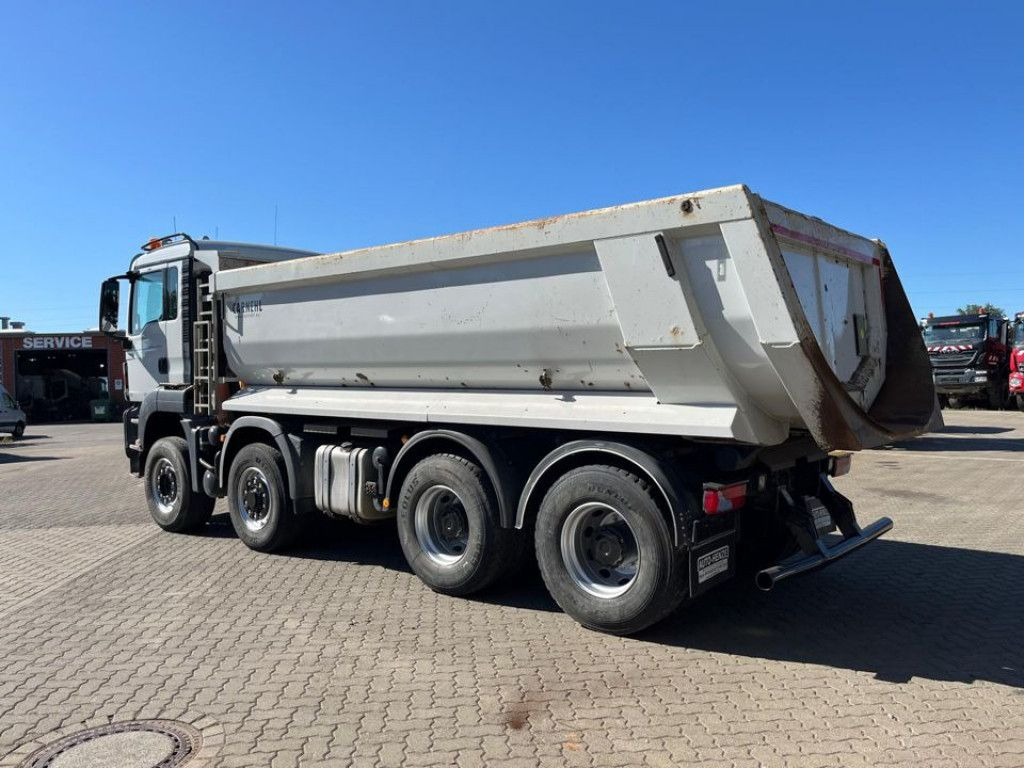 MAN TG-S 35.400 8x6H 4 Achs Muldenkipper Carnehl - Camion multibenne: photos 3 MAN TG-S 35.400 8x6H 4 Achs Muldenkipper Carnehl - Camion multibenne: photos 3