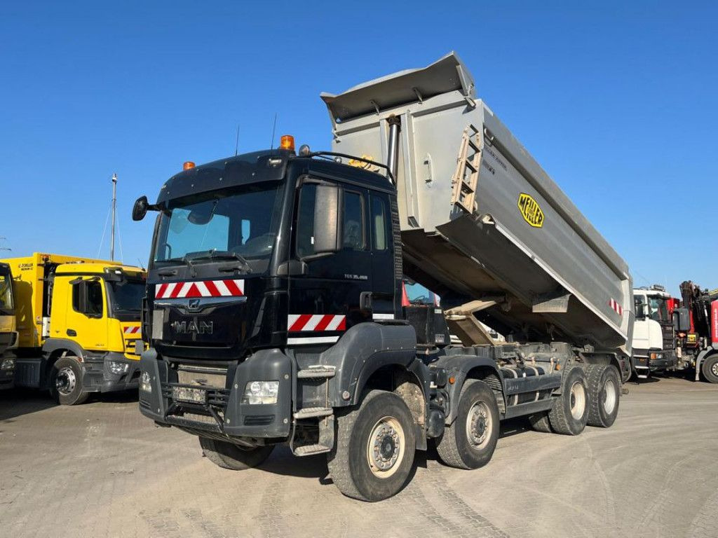 MAN TG-S 35.460 8x6 BB 4 Achs Muldenkipper Meiller 1 - Camion benne: photos 1 MAN TG-S 35.460 8x6 BB 4 Achs Muldenkipper Meiller 1 - Camion benne: photos 1