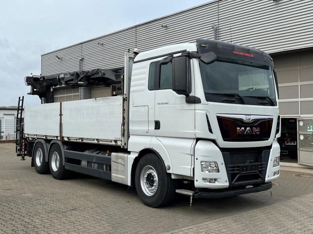 MAN TG-X 26.440 6x4 Pritsche Heckkran Hiab XS 166 - Camion plateau, Camion grue: photos 4 MAN TG-X 26.440 6x4 Pritsche Heckkran Hiab XS 166 - Camion plateau, Camion grue: photos 4