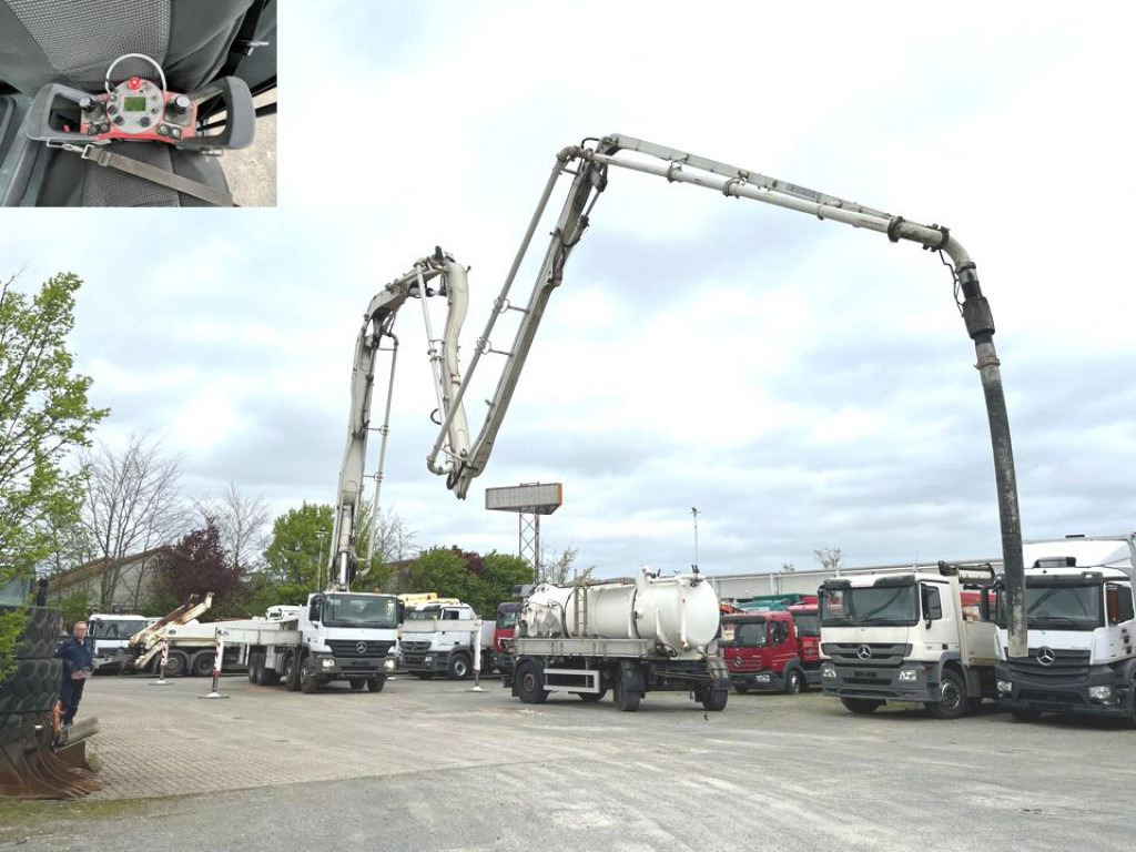 MERCEDES-BENZ Mercedes-Benz Actros Betonpumpe 3241 B 8x4 Putzmeister 42m - Camion pompe: photos 3 MERCEDES-BENZ Mercedes-Benz Actros Betonpumpe 3241 B 8x4 Putzmeister 42m - Camion pompe: photos 3