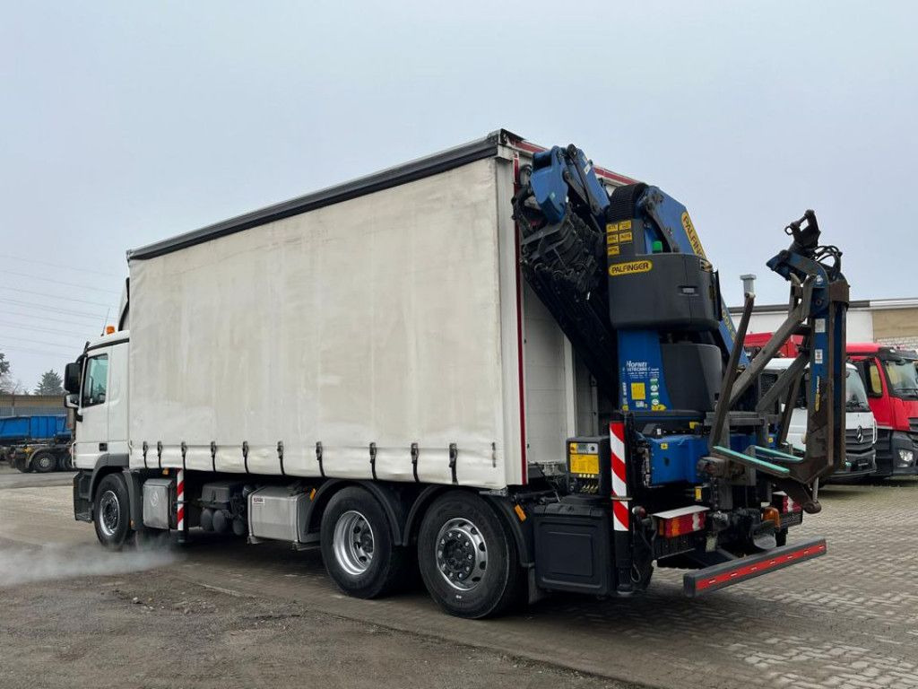 Mercedes-Benz Actros 2541 L6x2 Pritsche Heckkran 34m/to, Jib, - Camion plateau, Camion grue: photos 4 Mercedes-Benz Actros 2541 L6x2 Pritsche Heckkran 34m/to, Jib, - Camion plateau, Camion grue: photos 4