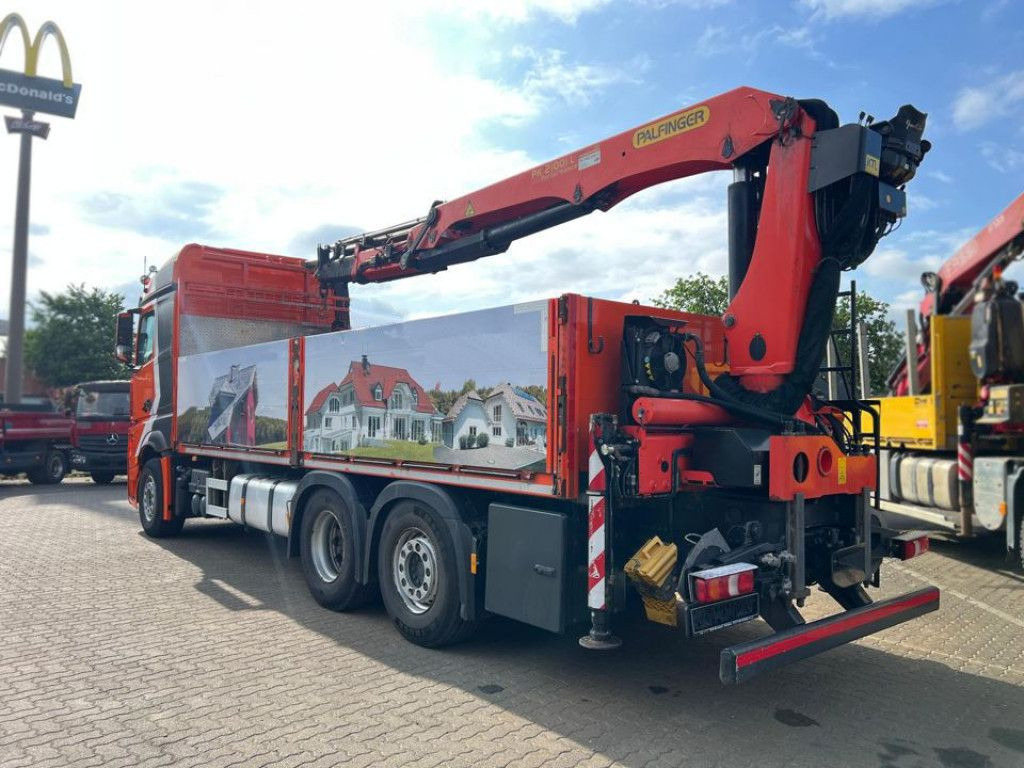 Mercedes-Benz Actros 2648 L 6x2 Pritsche Heckkran 3xhydr.Aussc - Camion plateau, Camion grue: photos 3 Mercedes-Benz Actros 2648 L 6x2 Pritsche Heckkran 3xhydr.Aussc - Camion plateau, Camion grue: photos 3