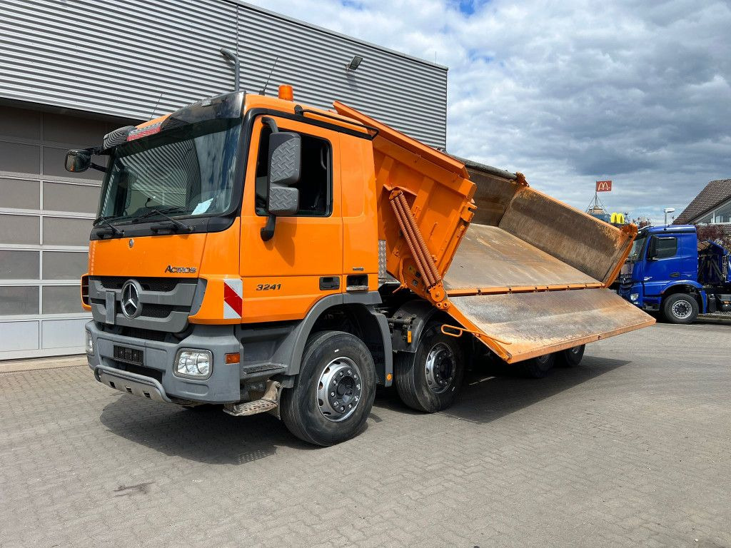 Mercedes-Benz Actros 3241 K 8x4 4-Achs Kipper Meiller Deutsch - Camion benne: photos 1 Mercedes-Benz Actros 3241 K 8x4 4-Achs Kipper Meiller Deutsch - Camion benne: photos 1