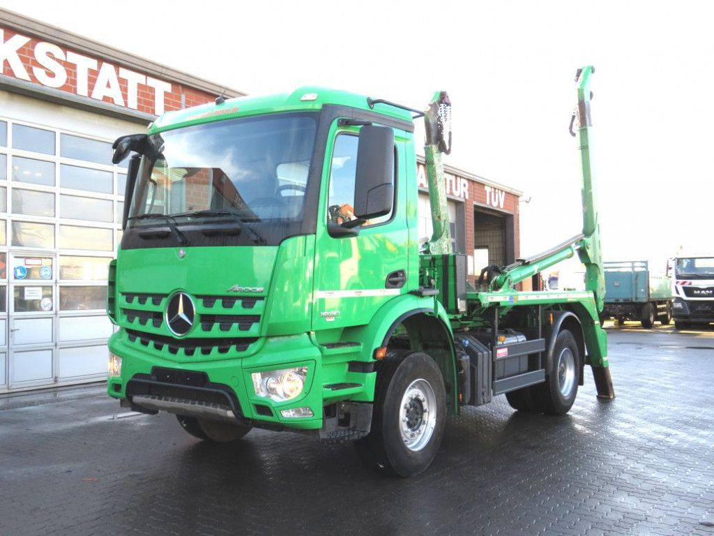 Mercedes-Benz Arocs 1830 K Absetzkipper Meiller Tele - Camion multibenne: photos 1 Mercedes-Benz Arocs 1830 K Absetzkipper Meiller Tele - Camion multibenne: photos 1