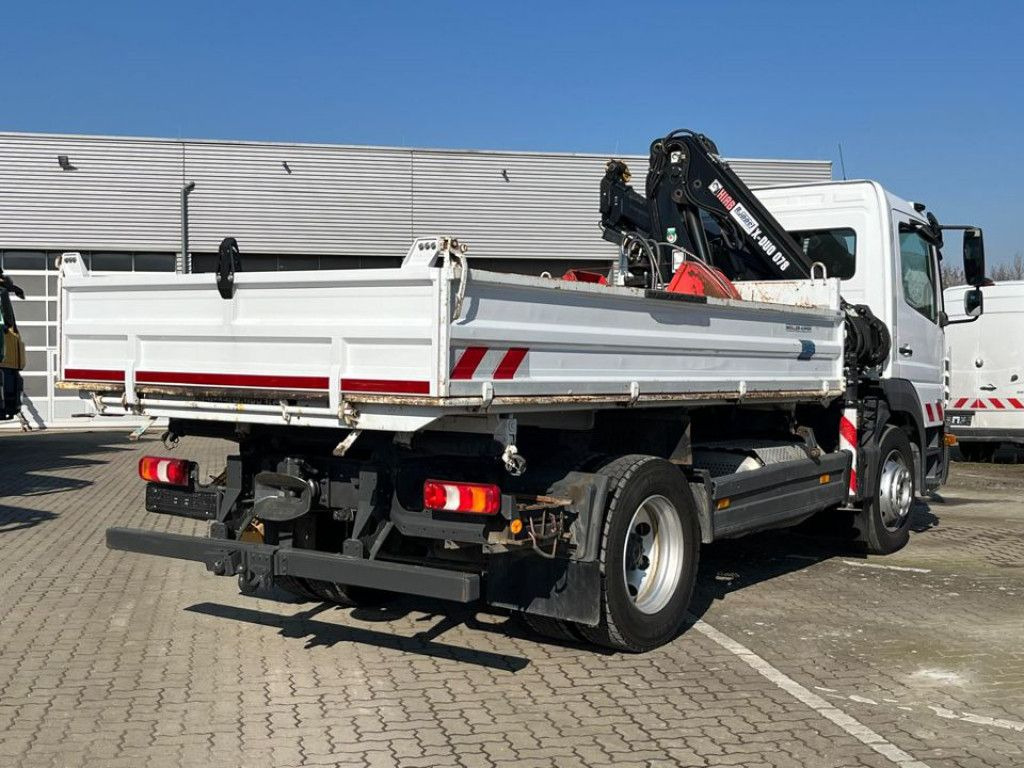 Mercedes-Benz Atego 1224 K 2-Achs Kipper Kran Hiab +Greiferst. - Camion benne, Camion grue: photos 4 Mercedes-Benz Atego 1224 K 2-Achs Kipper Kran Hiab +Greiferst. - Camion benne, Camion grue: photos 4